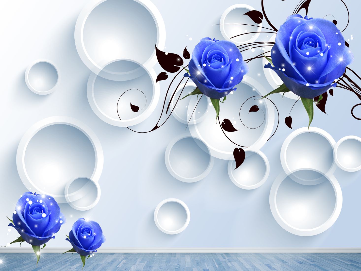 Tranh Dán Tường 3D Hiện Đại - Mẫu 04 24