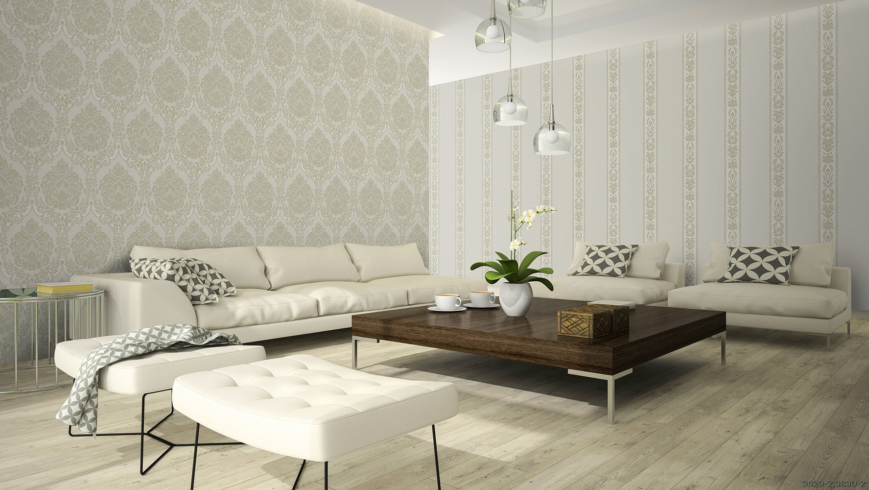 Giấy Dán Tường Hàn Quốc Cao Cấp Mã 3827-2,3828-2