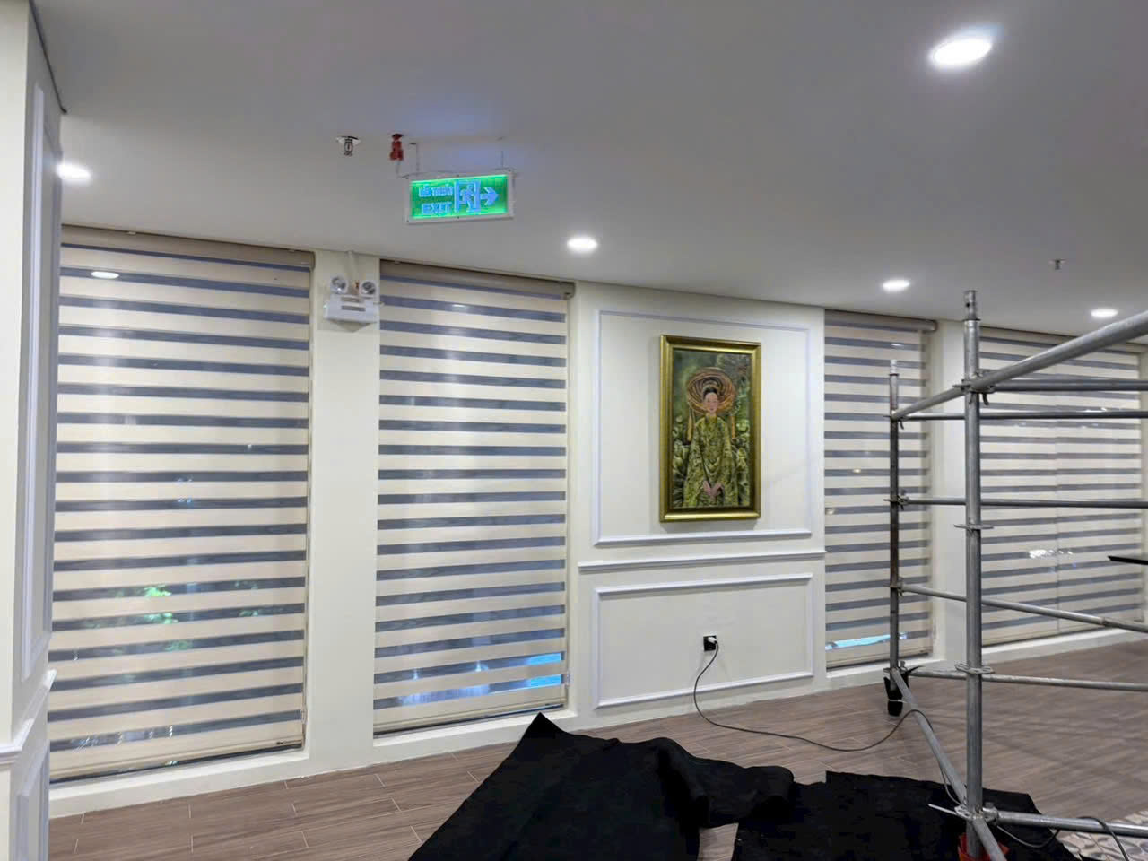 Rèm Cầu Vồng Hàn Quốc Cản Sáng Hiện Đại - Mẫu 07 - Hình thực tế 3