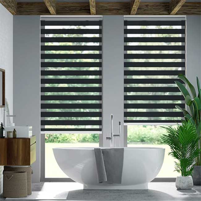 Rèm Cầu Vồng Hàn Quốc Cản Sáng Hiện Đại - Mẫu 16 - Hình thực tế 2