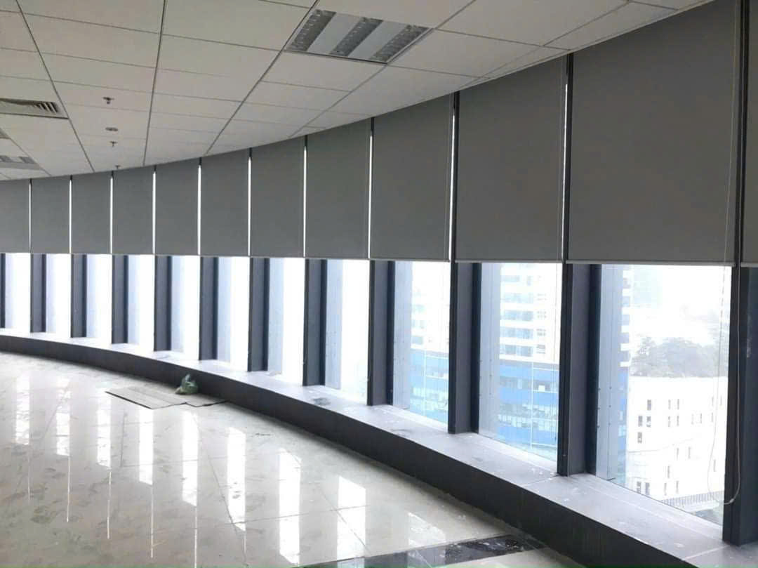 Rèm Cuốn Chống Nắng Cản Nhiệt Cao Cấp (Rèm Cuộn Ctc035 Giá) - Mẫu 20 - Hình thực tế 2