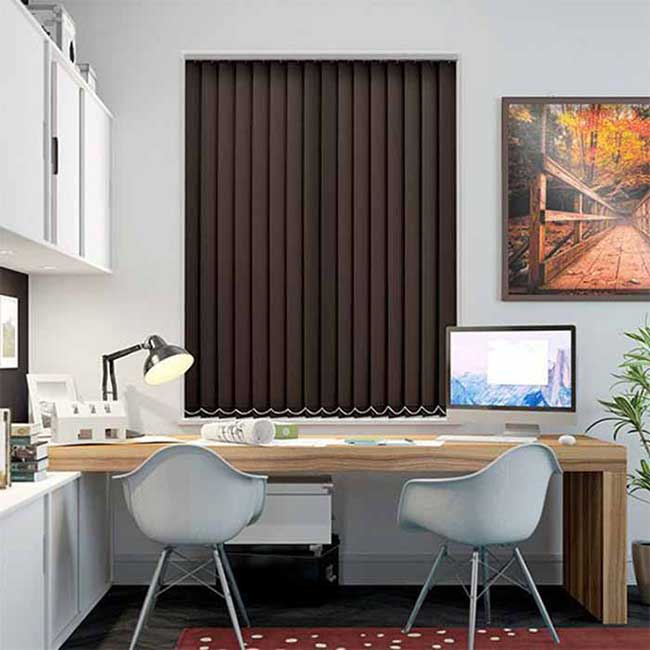 Rèm Lá Dọc Văn Phòng Chống Nắng - Mẫu 07 - Hình thực tế 3