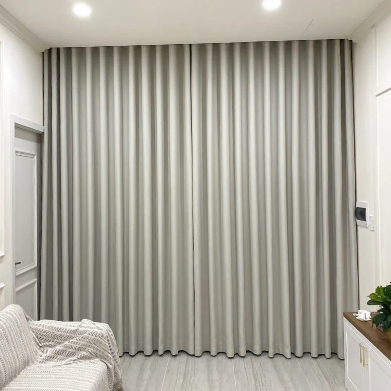 Rèm Vải 1 Lớp Chống Nắng Hiện Đại - Mẫu 05 - Hình thực tế 3