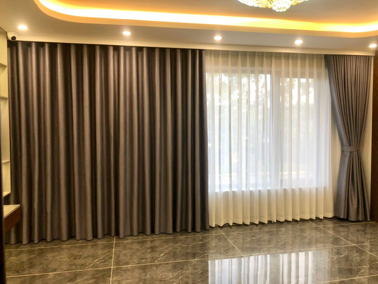Rèm Vải 2 Lớp Cao Cấp Sang Trọng - Mẫu 06 - Hình thực tế 3