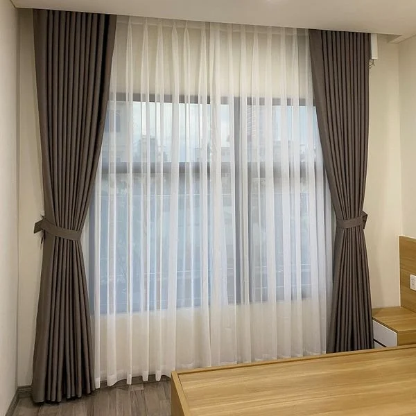 Rèm Vải 2 Lớp Cao Cấp Sang Trọng - Mẫu 06
