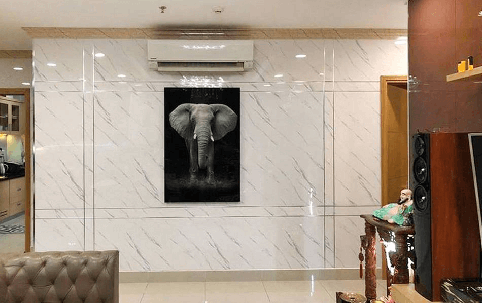 Tấm Nhựa Ốp Tường PVC Vân Đá Cẩm Thạch - Mẫu 23