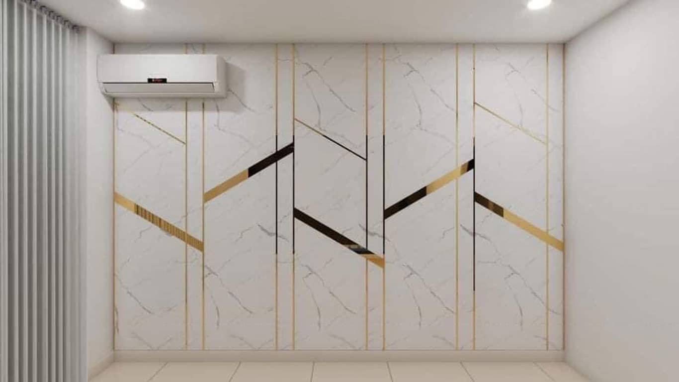 Tấm Nhựa Ốp Tường PVC Vân Đá Cẩm Thạch - Mẫu 35 - Hình thực tế 3