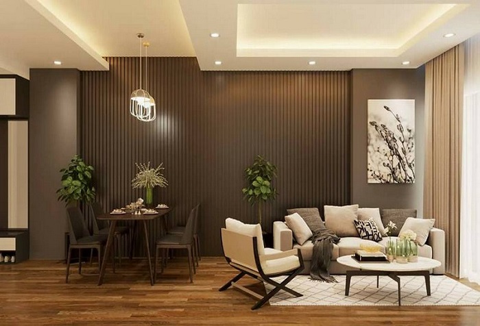 Tấm Nhựa Ốp Tường PVC Vân Đá Cẩm Thạch - Mẫu 43 - Hình thực tế 3