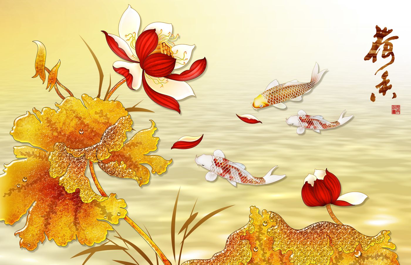 Tranh Dán Tường Vẽ Nghệ Thuật Sơn Dầu - Mẫu V 07